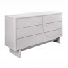 Comoda cu sertare si blat ceramic SAVOY 150cm alb