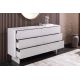 Comode - Comoda cu sertare si blat ceramic SAVOY 150cm alb