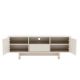 Comode - Comoda TV cu blat ceramic SAVOY 150cm alb