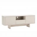 Comoda TV cu blat ceramic SAVOY 150cm alb