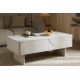 Masute Living - Masuta de cafea cu blat ceramic SAVOY 120cm alb
