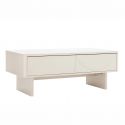 Masuta de cafea cu blat ceramic SAVOY 120cm alb