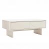 Masuta de cafea cu blat ceramic SAVOY 120cm alb