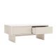 Masute Living - Masuta de cafea cu blat ceramic SAVOY 120cm alb