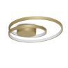 Plafoniera LED design circular OZ PL D040 ON-OFF OTTONE 3000K