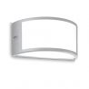 Aplica de perete iluminat exterior IP44 REX-1 AP1 GRIGIO