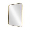 Oglinda de perete AMSTERDAM 100cm auriu