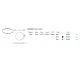 Lustre aplicate - Lustra LED XXL aplicata design circular ORACLE SLIM PL D150 ROUND 3000K ON-OFF NE