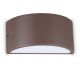 Aplica de perete iluminat exterior IP44 REX-2 AP1 COFFEE