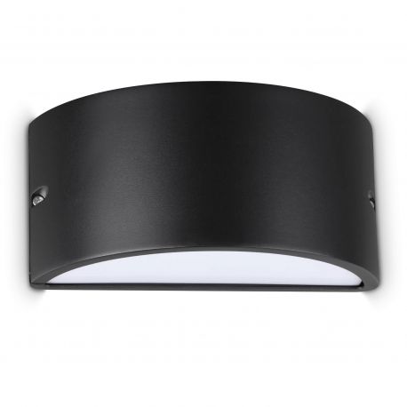 Aplice - Aplica de perete iluminat exterior IP44 REX-2 AP1 NERO