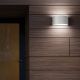 Aplice - Aplica de perete iluminat exterior IP44 REX-2 AP1 NERO