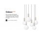 Pendule, Lustre suspendate - Pendul LED design modern ODEON SP1 d15