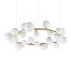 Pendule, Lustre suspendate - Lustra suspendata design modern PERLAGE SP25 BIANCO