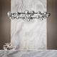 Pendule, Lustre suspendate - Lustra suspendata design modern PERLAGE SP25 BIANCO