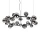 Pendule, Lustre suspendate - Lustra suspendata design modern PERLAGE SP25 FUME