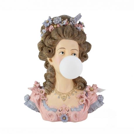 Veioze - Lampa de masa sub forma de bust LADY 60cm