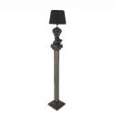 Lampa de podea coloana canelata si bust DAVID 120cm