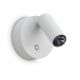 Aplice cu Spot - Aplica cu reader LED directionabil USB-C ELF AP BIANCO