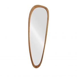 Oglinda de perete cu rama din lemn ORGANIC 165cm stejar