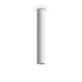 Plafoniere cu spoturi, Spoturi aplicate - Spot aplicat tavan LOOK LED PL1 ROUND D30 H200 ON-OFF BIANCO 3000K