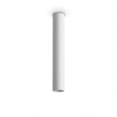 Plafoniere cu spoturi, Spoturi aplicate - Spot aplicat tavan LOOK LED PL1 ROUND D30 H200 ON-OFF BIANCO 3000K