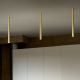 Plafoniere cu spoturi, Spoturi aplicate - Spot aplicat tavan LOOK LED PL1 ROUND D30 H200 ON-OFF BIANCO 3000K