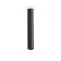 Spot aplicat tavan LOOK LED PL1 ROUND D30 H200 ON-OFF NERO 3000K 
