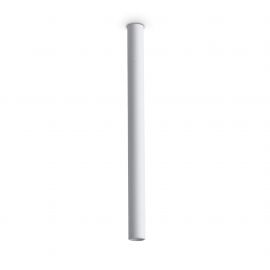 Plafoniere cu spoturi, Spoturi aplicate - Spot aplicat tavan LOOK LED PL1 ROUND D30 H400 ON-OFF BIANCO 3000K
