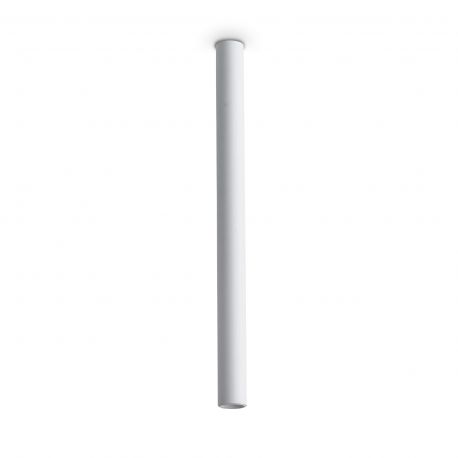 Plafoniere cu spoturi, Spoturi aplicate - Spot aplicat tavan LOOK LED PL1 ROUND D30 H400 ON-OFF BIANCO 3000K