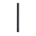 Spot aplicat tavan LOOK LED PL1 ROUND D30 H400 ON-OFF NERO 3000K 