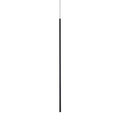 Pendule, Lustre suspendate - Pendul LOOK LED SP1 ROUND D16 H1000 ON-OFF NERO 3000K