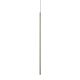 Pendul LOOK LED SP1 ROUND D16 H1000 ON-OFF OTTONE 3000K 