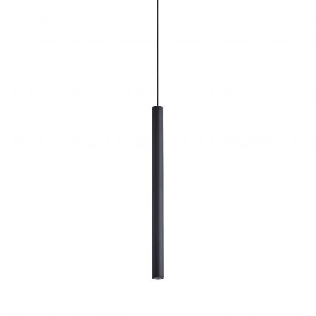 Pendule, Lustre suspendate - Pendul LOOK LED SP1 ROUND D16 H250 ON-OFF NERO 3000K