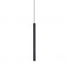 Pendul LOOK LED SP1 ROUND D16 H250 ON-OFF NERO 3000K 