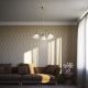 Candelabre, Lustre - Candelabru 3 brate din alama si abajur ceramic Zefira