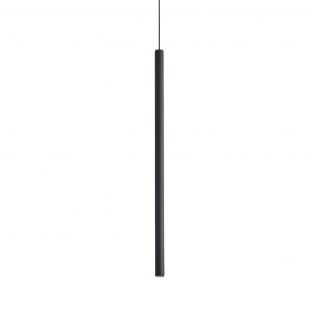 Pendule, Lustre suspendate - Pendul LOOK LED SP1 ROUND D16 H400 ON-OFF NERO 3000K