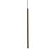 Pendule, Lustre suspendate - Pendul LOOK LED SP1 ROUND D16 H400 ON-OFF OTTONE 3000K