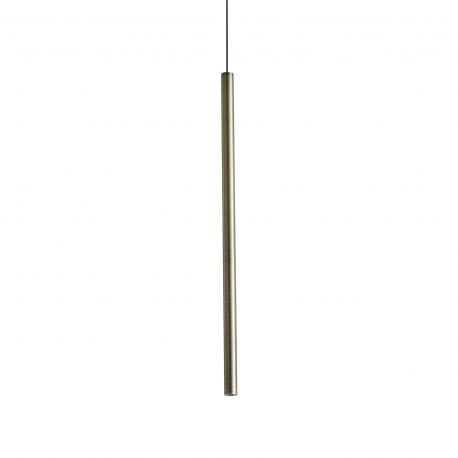 Pendule, Lustre suspendate - Pendul LOOK LED SP1 ROUND D16 H400 ON-OFF OTTONE 3000K