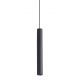 Pendul LOOK LED SP1 ROUND D30 H250 ON-OFF NERO 3000K 