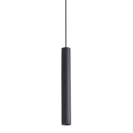 Pendule, Lustre suspendate - Pendul LOOK LED SP1 ROUND D30 H250 ON-OFF NERO 3000K