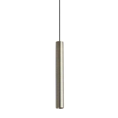 Pendule, Lustre suspendate - Pendul LOOK LED SP1 ROUND D30 H250 ON-OFF OTTONE 3000K