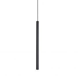 Pendule, Lustre suspendate - Pendul LOOK LED SP1 SQUARE D15 H400 ON-OFF NERO 3000K