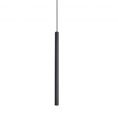 Pendule, Lustre suspendate - Pendul LOOK LED SP1 SQUARE D15 H400 ON-OFF NERO 3000K