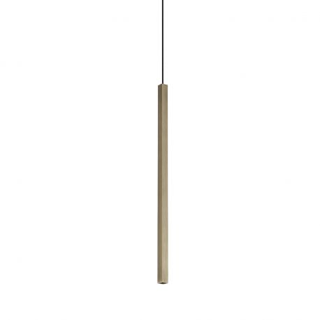 Pendule, Lustre suspendate - Pendul LOOK LED SP1 SQUARE D15 H400 ON-OFF OTTONE 3000K