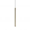 Pendul LOOK LED SP1 SQUARE D15 H400 ON-OFF OTTONE 3000K 