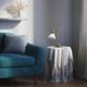 Veioze - Lampa de masa din alama si abajur ceramic Zefira