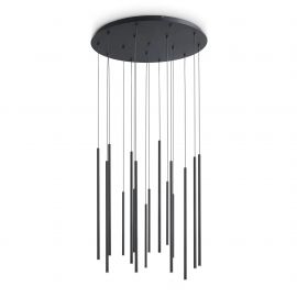 Pendule, Lustre suspendate - Lustra suspendata LOOK LED SP16 ROUND DROP D16 ON-OFF NE 3000K