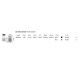 Pendule, Lustre suspendate - Lustra suspendata LOOK LED SP16 ROUND DROP D16 ON-OFF NE 3000K