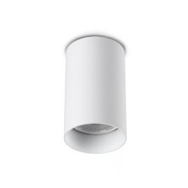 Plafoniere cu spoturi, Spoturi aplicate - Spot aplicat tavan LOOK PL1 ROUND D60 H100 BIANCO