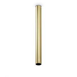 Plafoniere cu spoturi, Spoturi aplicate - Spot aplicat tavan LOOK PL1 ROUND D60 H750 OTTONE